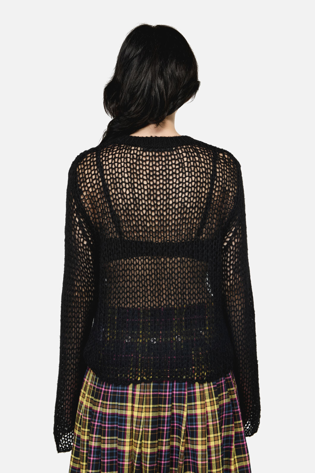 Dangerfield NZ - Serpent Goth Knit - black