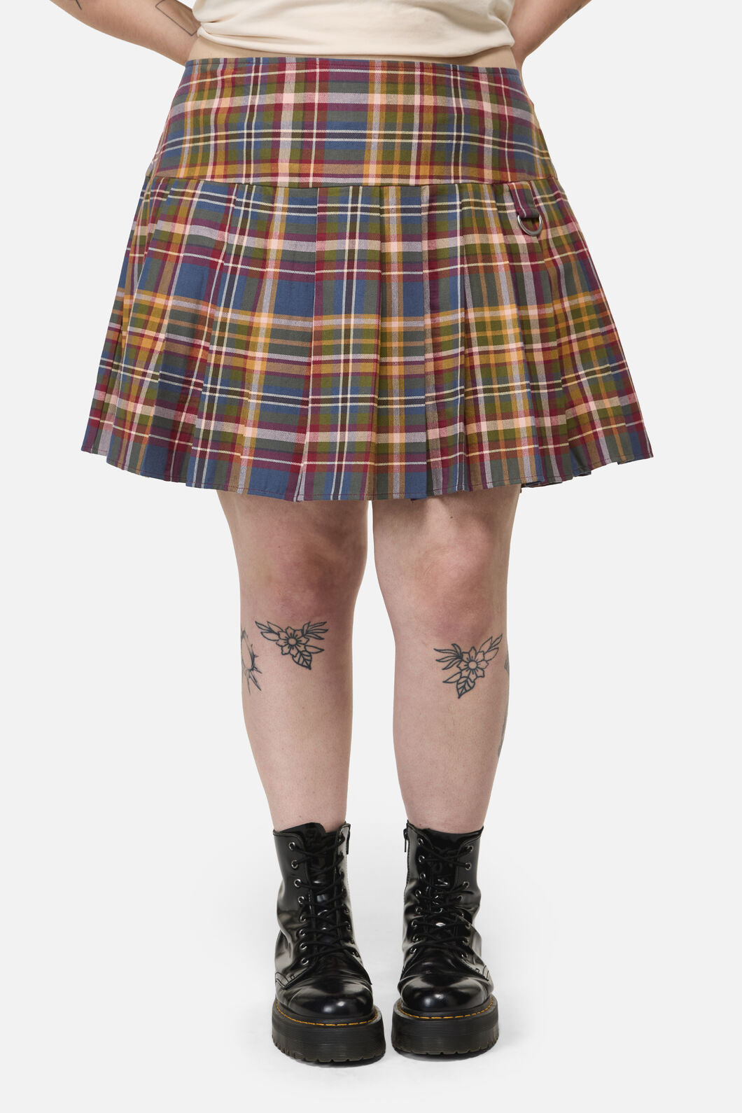 Dangerfield NZ - Curve Alchemy Tartan Skort - multi