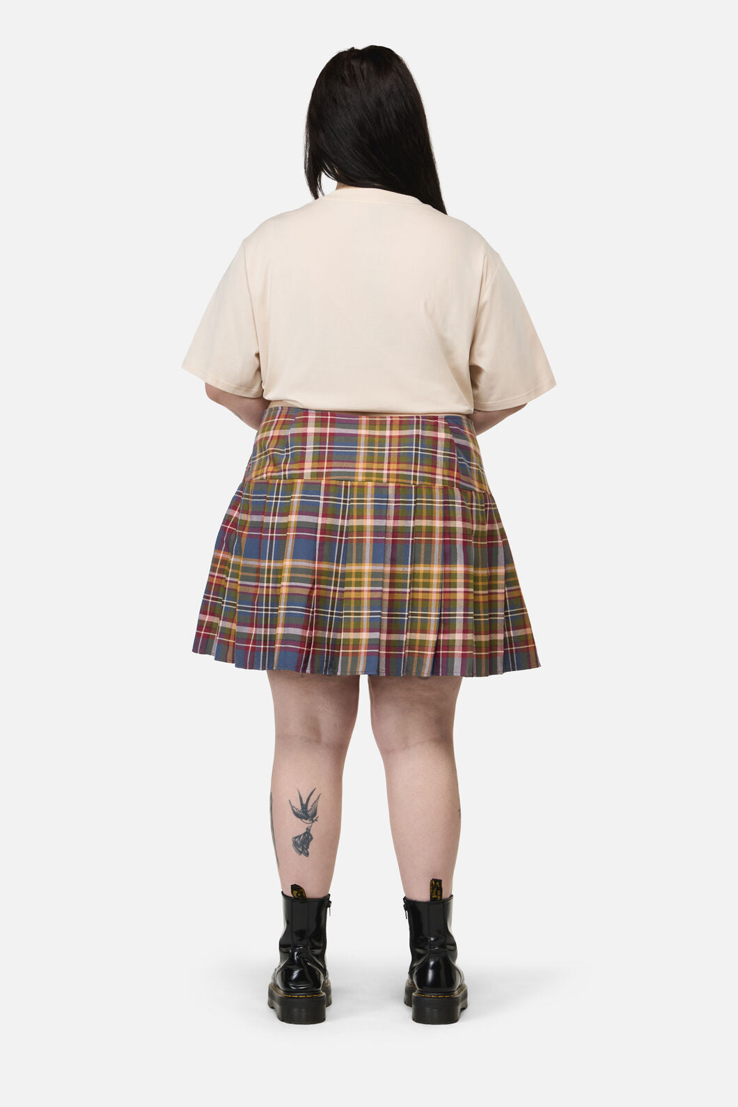 Dangerfield NZ - Curve Alchemy Tartan Skort - multi