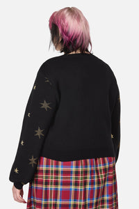 Dangerfield NZ - Curve OfficialPortraitCardigan - black