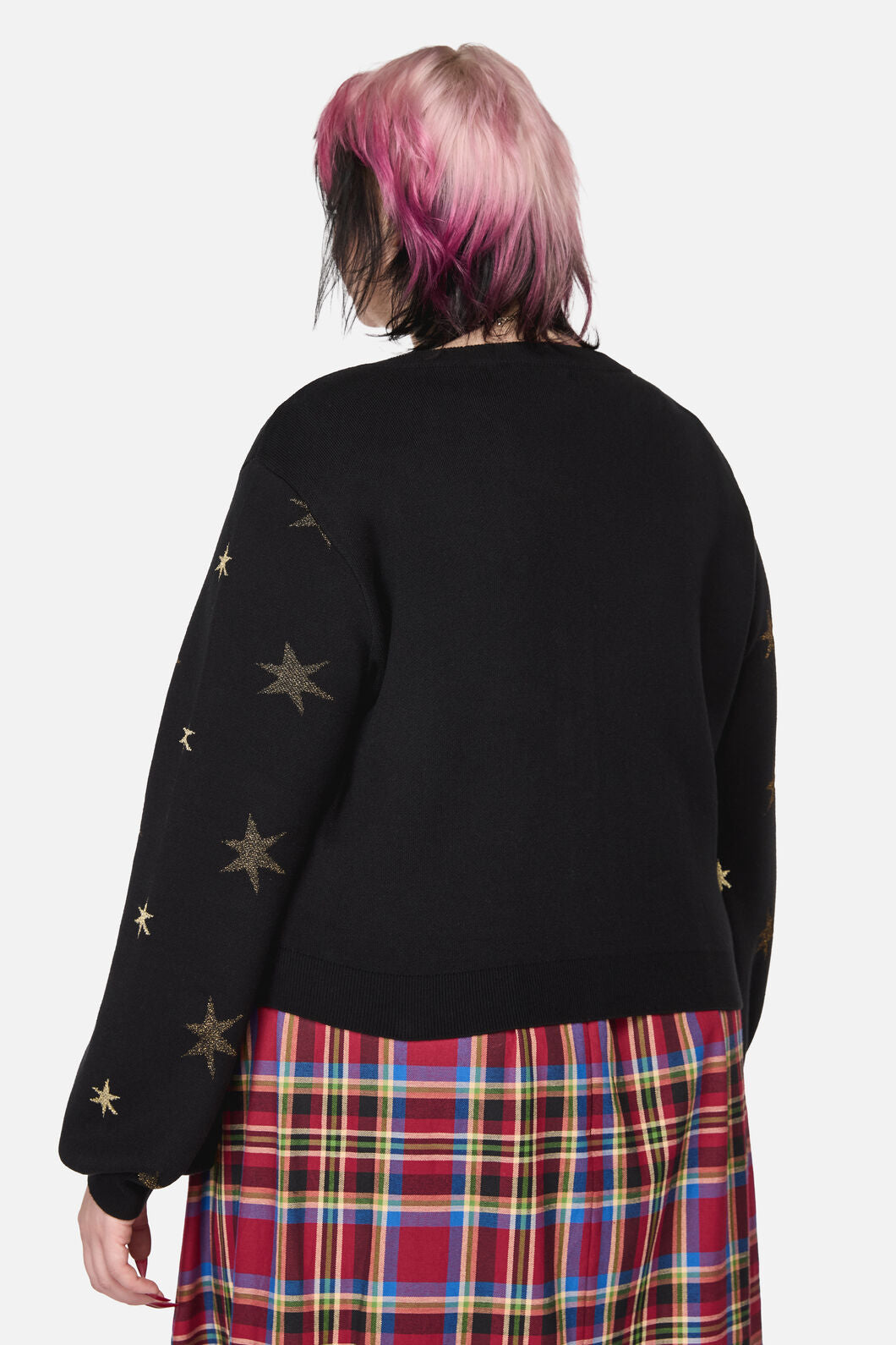 Dangerfield NZ - Curve OfficialPortraitCardigan - black