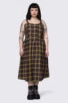 Dangerfield NZ - Curve Forest Dweller Tartan Dress - multi