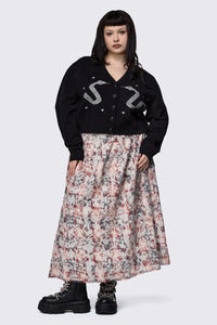 Dangerfield NZ - Curve Slithering Goth Cardigan - black