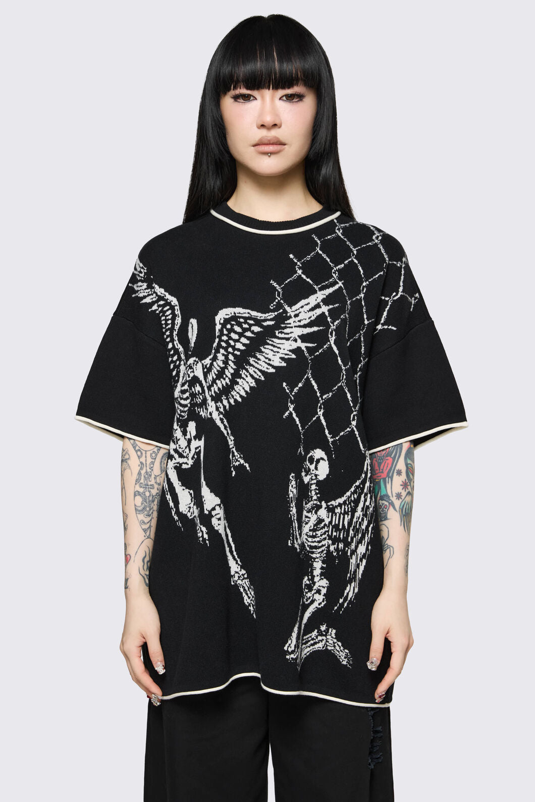 Dangerfield NZ - Archangel Oversize Knit Jumper - black