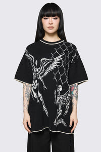 Dangerfield NZ - Archangel Oversize Knit Jumper - black