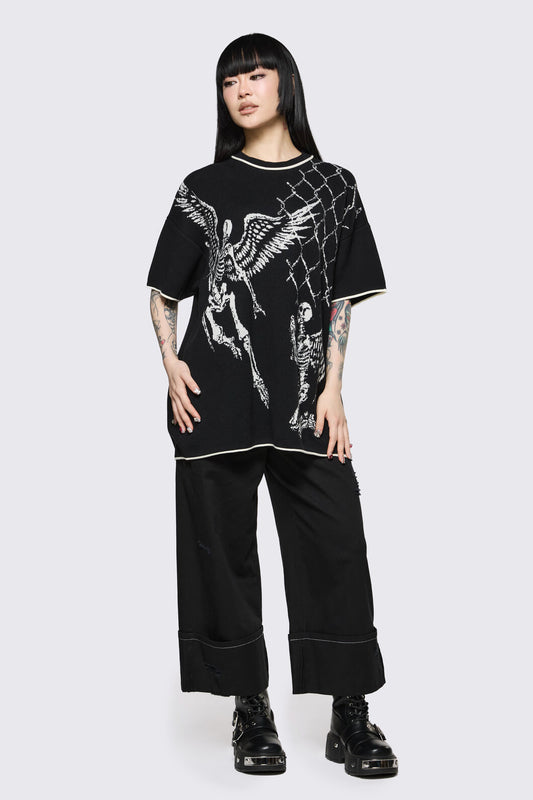 Dangerfield NZ - Archangel Oversize Knit Jumper - black