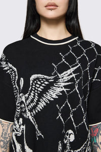 Dangerfield NZ - Archangel Oversize Knit Jumper - black