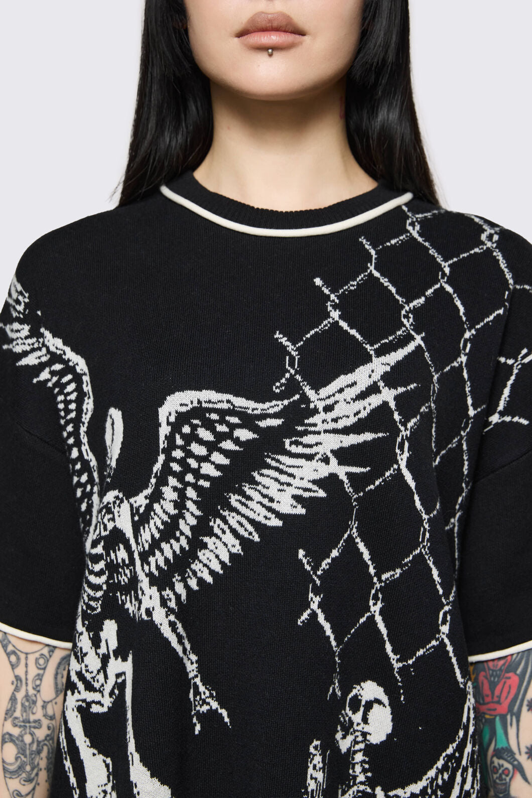 Dangerfield NZ - Archangel Oversize Knit Jumper - black