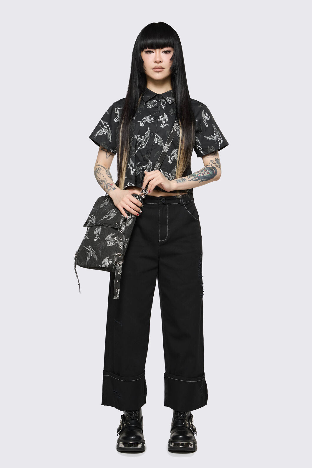Dangerfield NZ - Archangel Basic Goth Jeans - black