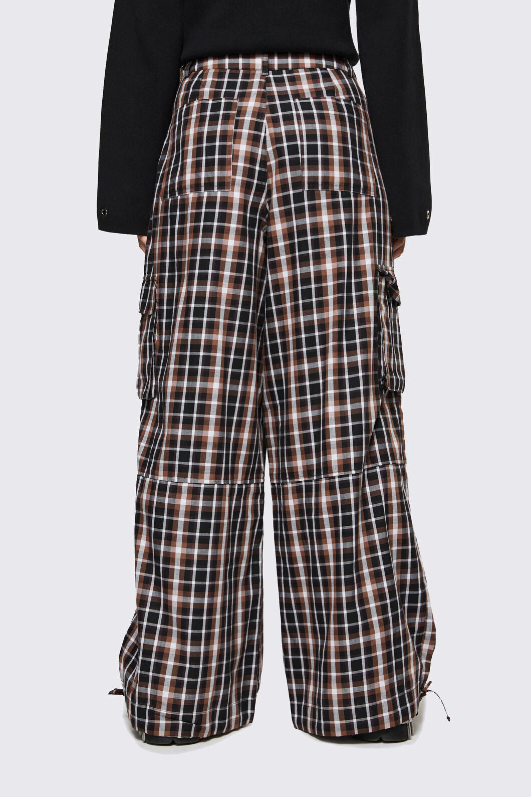 Dangerfield NZ - Archangel Tartan Cargo Pant - brown