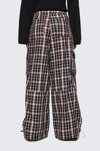 Dangerfield NZ - Archangel Tartan Cargo Pant - brown