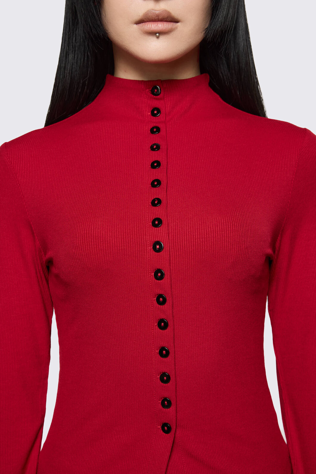 Dangerfield NZ - Cindy Cardigan - red