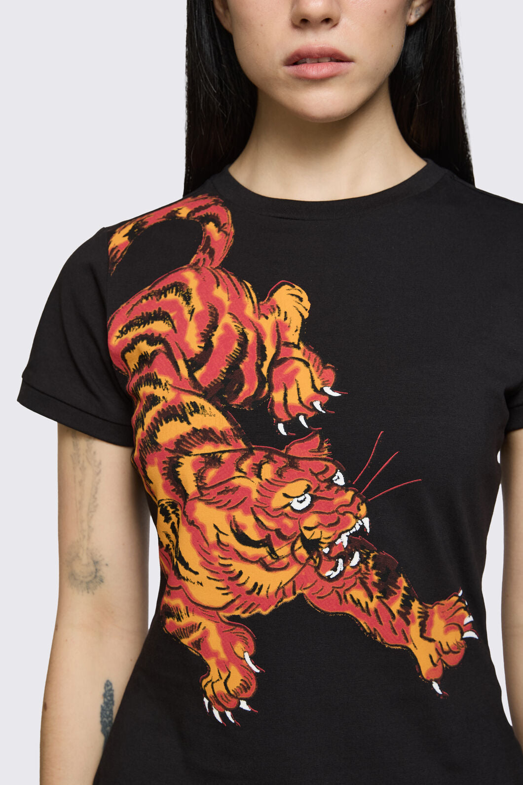 Dangerfield NZ - Big Cat Tee - black