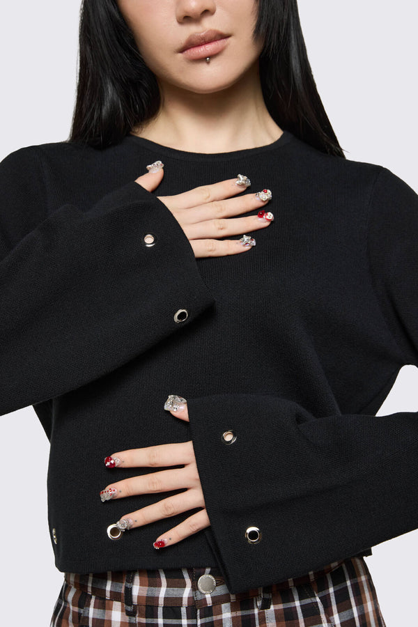 Dangerfield NZ - Cindy Knit - black