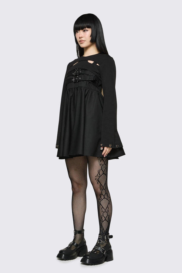 Dangerfield NZ - Cindy Cut Out Sleeves - black