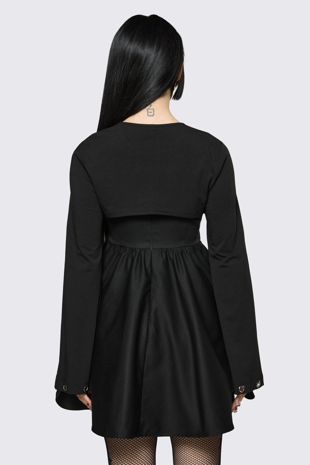 Dangerfield NZ - Cindy Cut Out Sleeves - black