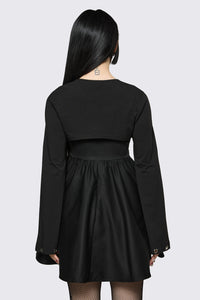 Dangerfield NZ - Cindy Cut Out Sleeves - black