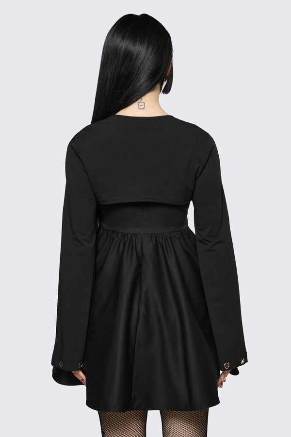 Dangerfield NZ - Cindy Cut Out Sleeves - black