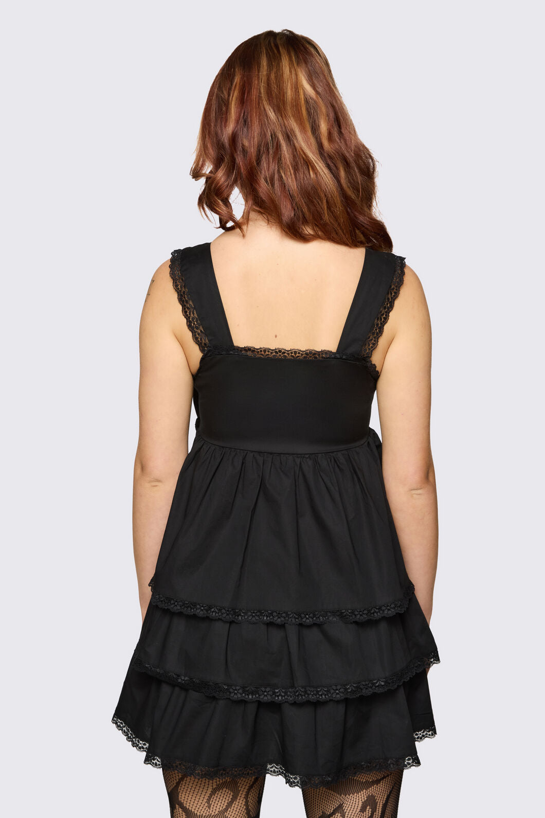 Dangerfield NZ - Underdog Lacey Mini Dress - black