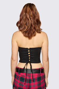 Dangerfield NZ - Underdog Lacey Corset - black