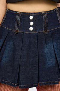 Dangerfield NZ - Dizzy Denim Skort - navy