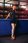 Dangerfield NZ - Dizzy Denim Pinafore - navy