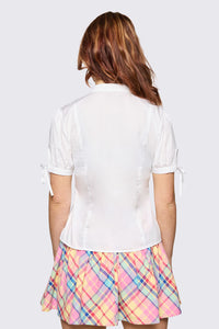 Dangerfield NZ - Underdog Blouse - white