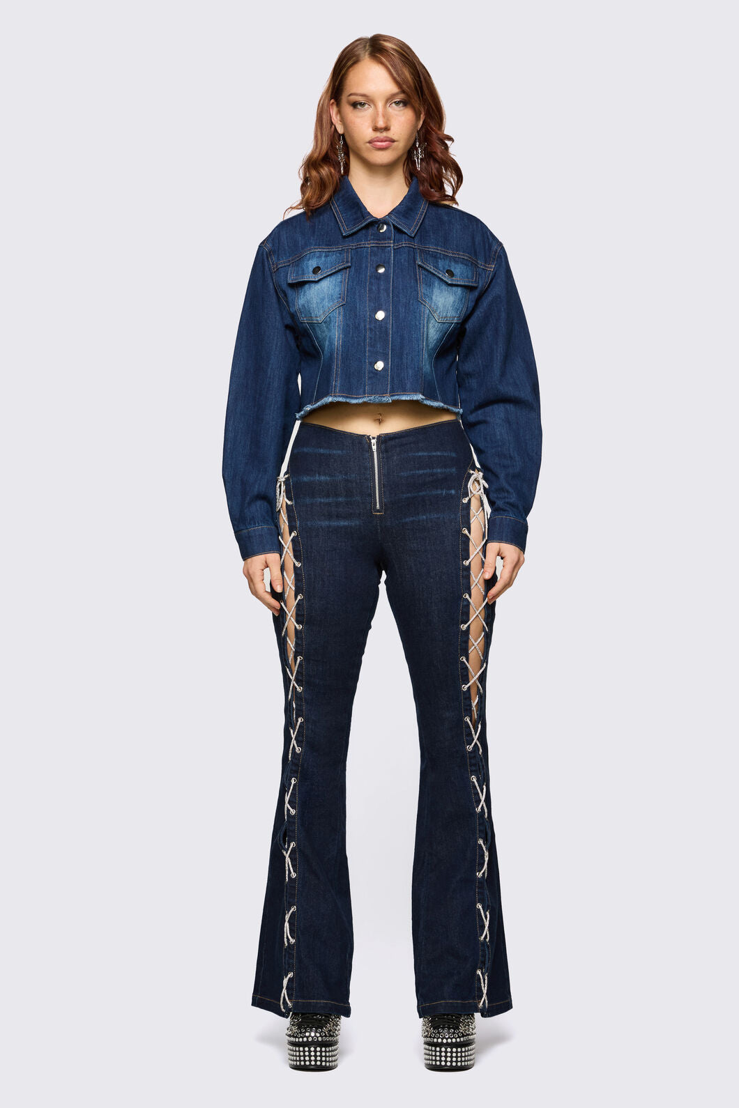 Dangerfield NZ - Dizzy Denim Jacket - navy