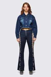Dangerfield NZ - Dizzy Denim Jacket - navy