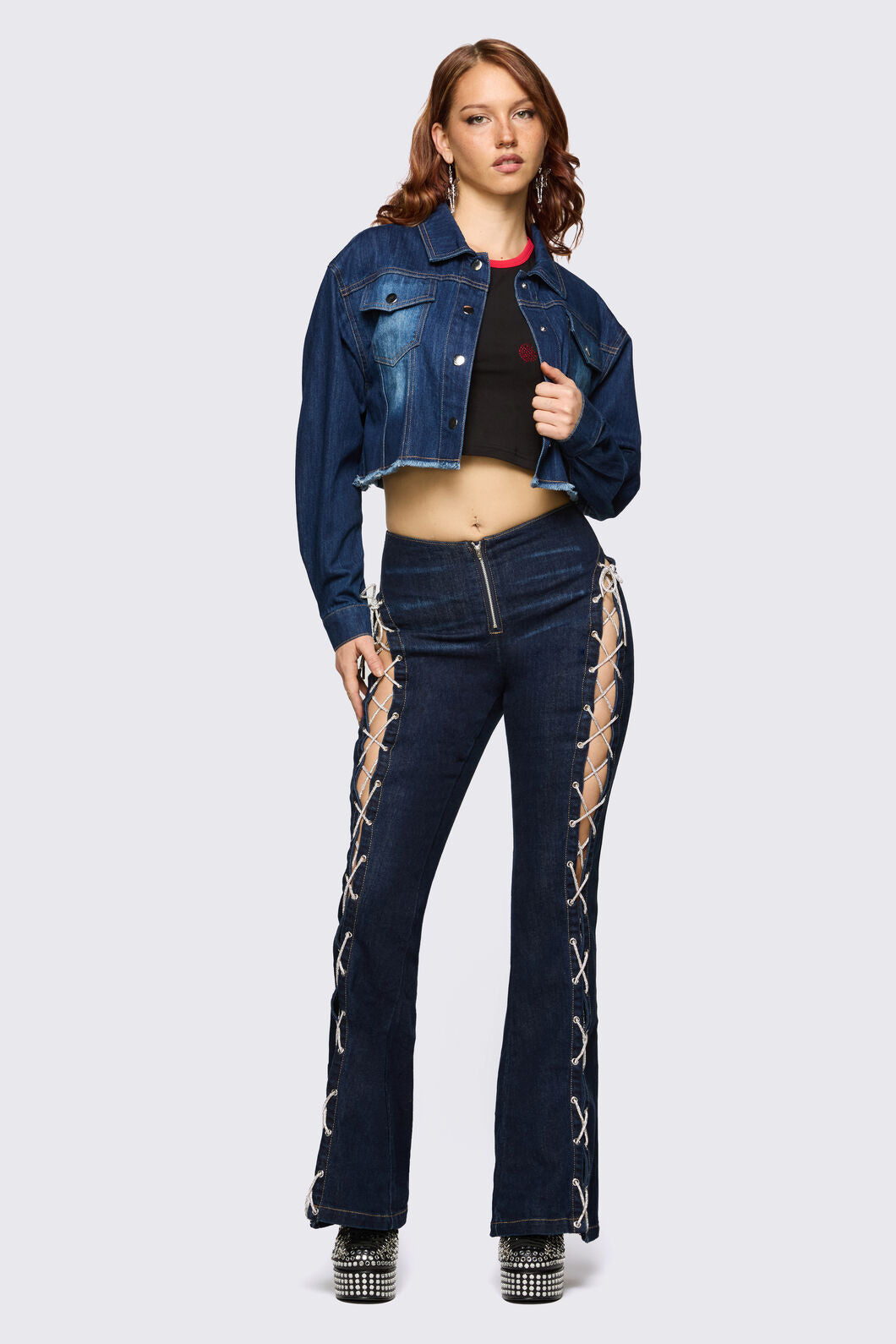 Dangerfield NZ - Dizzy Denim Jacket - navy