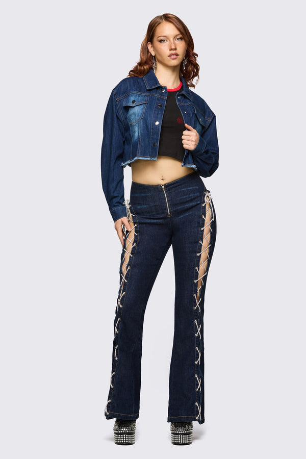 Dangerfield NZ - Dizzy Denim Jacket - navy