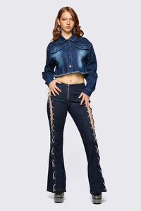 Dangerfield NZ - Dizzy Denim Jacket - navy