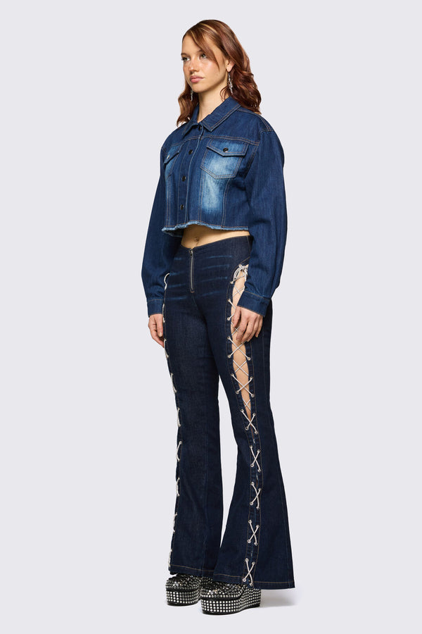 Dangerfield NZ - Dizzy Denim Jacket - navy