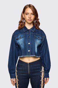 Dangerfield NZ - Dizzy Denim Jacket - navy