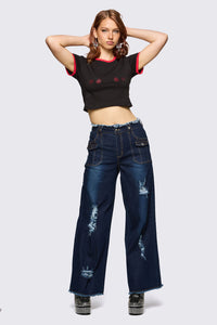 Dangerfield NZ - Dizzy Distressed Jean - navy