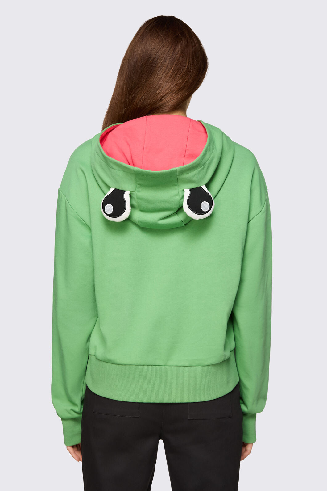 Dangerfield NZ - Cute Frog Hoodie - green