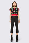 Dangerfield NZ - Bonnet Cutie Knit Top - black