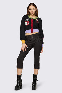 Dangerfield NZ - Bonnet Cutie Cardi - black