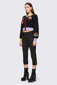 Dangerfield NZ - Bonnet Cutie Cardi - black
