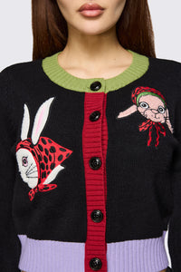 Dangerfield NZ - Bonnet Cutie Cardi - black