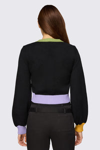 Dangerfield NZ - Bonnet Cutie Cardi - black