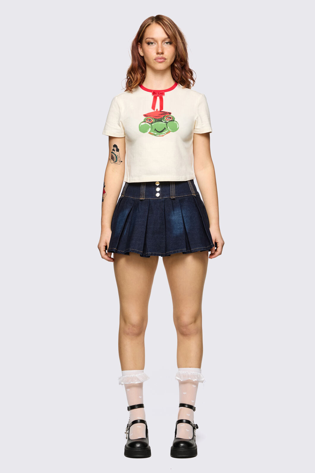 Dangerfield NZ - Bonnet Cutie Tee - white