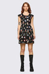 Dangerfield NZ - Bonnet Cutie Dress - black