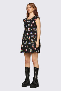 Dangerfield NZ - Bonnet Cutie Dress - black