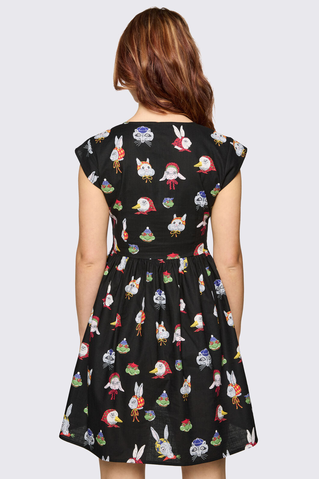 Dangerfield NZ - Bonnet Cutie Dress - black