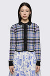 Dangerfield NZ - Sketchy Tartan Knit Cardigan - multi