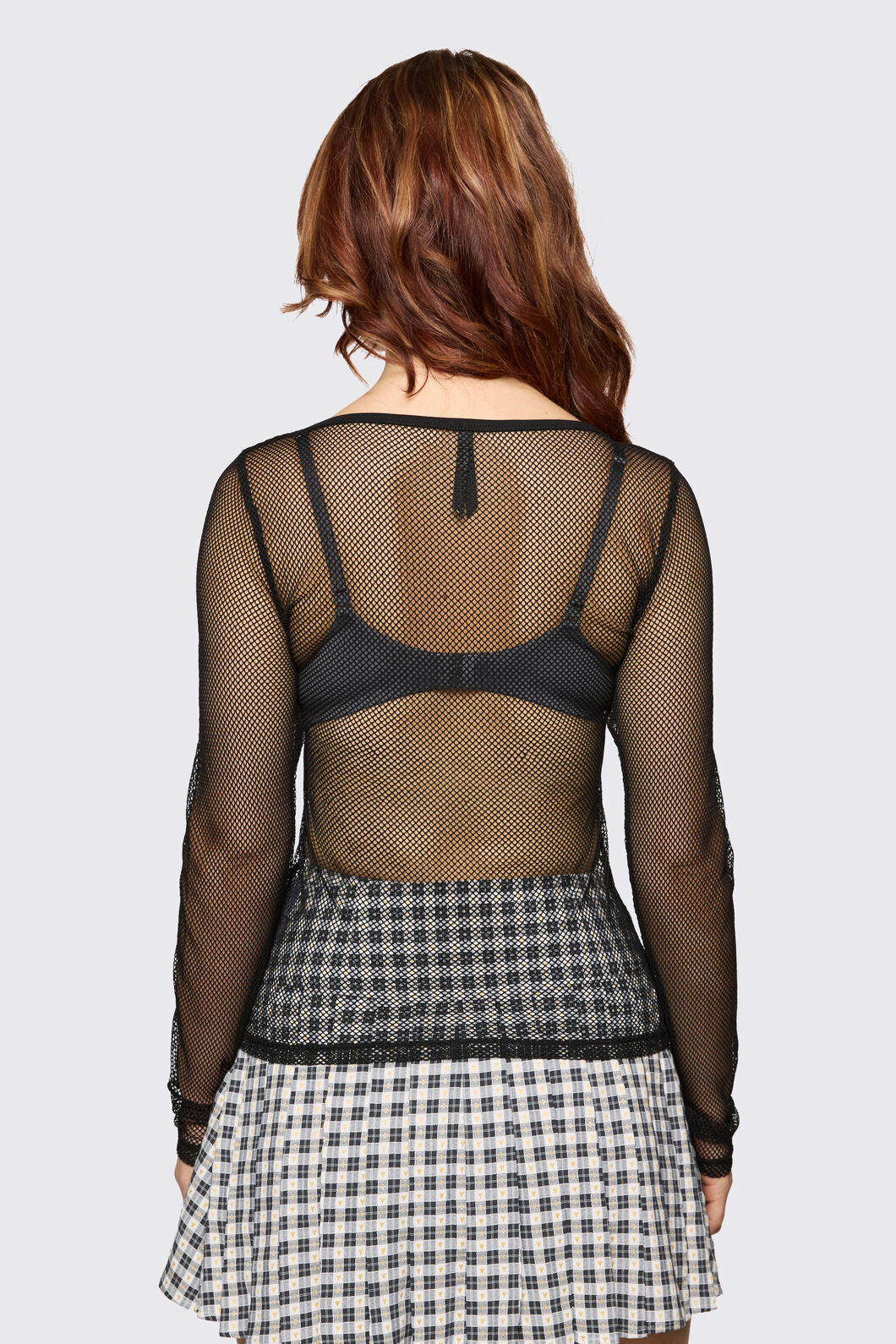 Dangerfield NZ - Bonnet Mesh Top - black