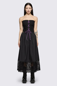 Dangerfield NZ - Spectre Midi Skirt - black