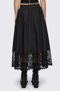 Dangerfield NZ - Spectre Midi Skirt - black