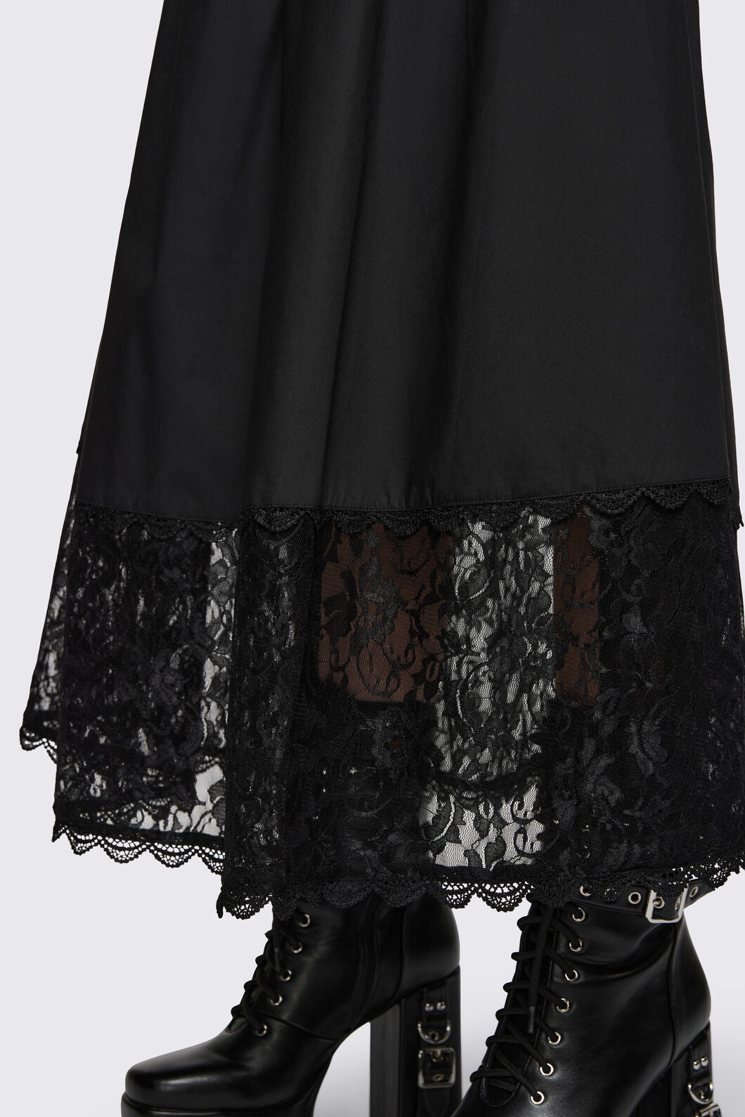 Dangerfield NZ - Spectre Midi Skirt - black